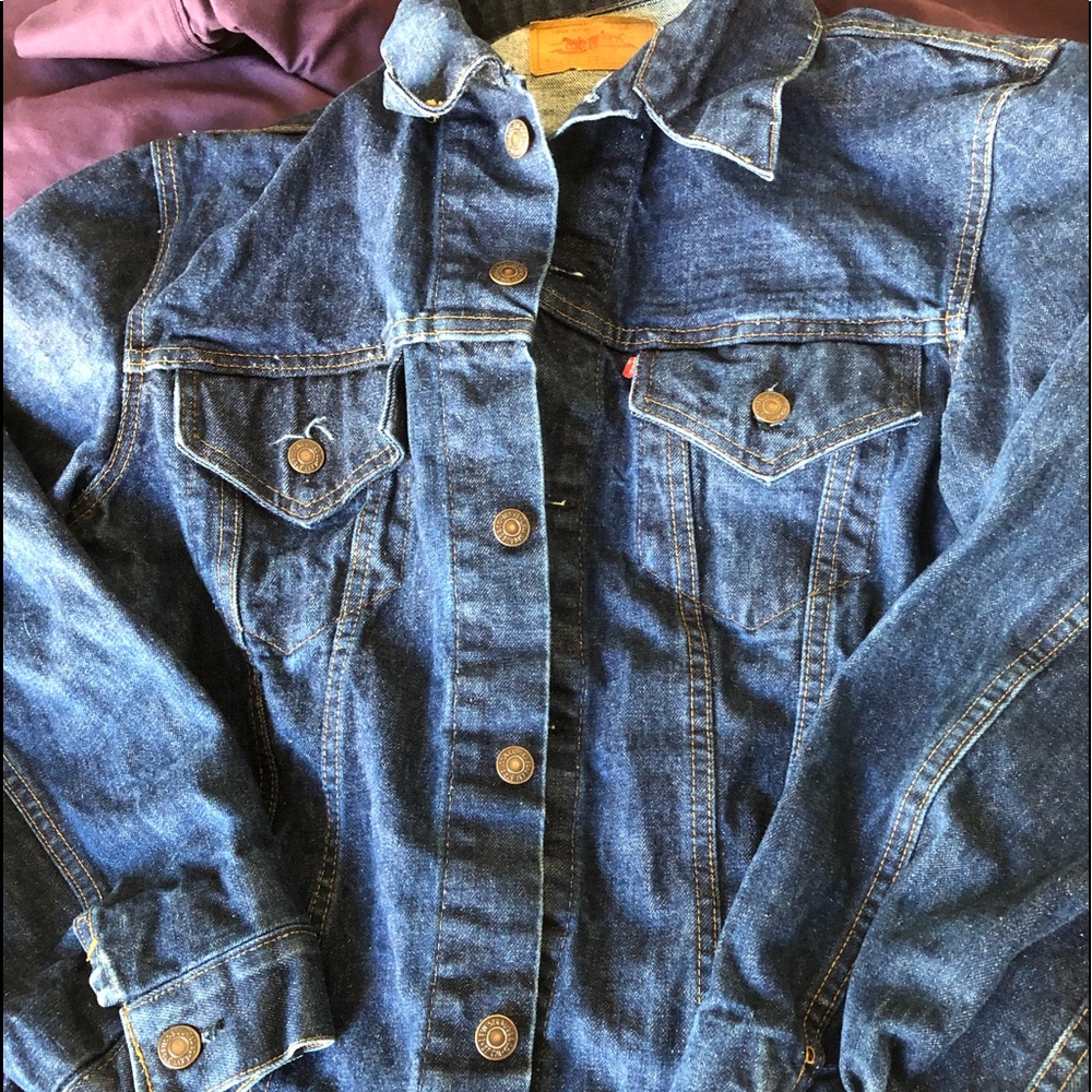 Levi Strauss Denim Jacket 1X